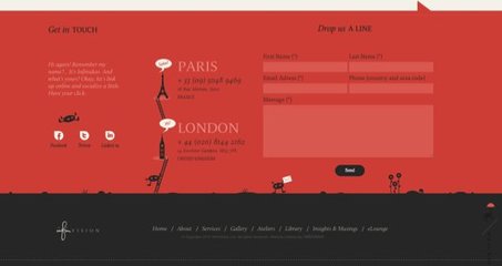50个网页头部与网页页脚设计欣赏 提升用户体验的关键界面